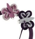 Smallstuff Hanging Mobile Butterflies Aubergine/silver