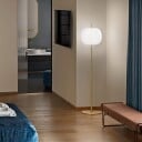 Kushi Gulvlampe XL Brass   KDLN   Stue   Design   Metall   Med skjerm