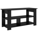  TV stativ Svart Eik 100 x 40 x 50 cm