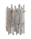 Saint Roch vegglampe børstet messing
