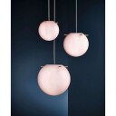 Frandsen Koi Taklampe Ø32 Opal Rose/ Messing