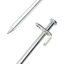  Teltplugger 24 stk 30 cm 8 mm galvanisert stål