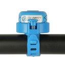 Crazy Safety Blue Shark sykkelklokke for barn - Blå - One size