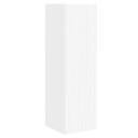  TV Veggskap Veggmontert Hvit 30 x 31 x 100 cm Konstruert tre