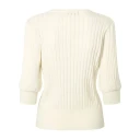 RUE de Femme Dame Strikkevarer Hvit XS,