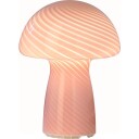 Veli Line Mushroom oppladdningsbar bordlampe rosa