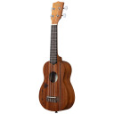 Kala Ka-15s-H2 Satin Mahogany Soprano Hawaiian Islands And Tattoo, Med Bag