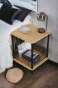 Sidebord Hanah Home Haseki (45 x 58 x 38 cm) Sapphire Oak - Sapphire Oak
