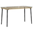  Hagebord Naturlig 80 x 40 x 45 cm Poly rattan