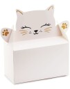 Partydeco 6 stk Kakebokser 155x8x18 cm Kitty Party