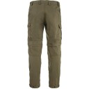 Fjellreven Men"s Vidda Pro Lite Zip Off Trousers Laurel Green 46/R