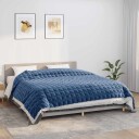 Vidaxl Vektdyne blå 235x290 cm 11 kg stoff