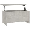 vidaXL Salongbord betonggrå 102x55,5x52,5 cm konstruert tre