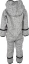 Lindberg Kids' Bormio Babyoverall 68, Grey Melange