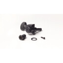 Hipshot Grip-Lock Closed Guitar Tuning Machine - Treble Side Right - Svart