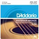 Daddario EJ38 Saiten für 12-Saiter Akustikgitarre