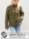 244-32 Moss Vine Sweater