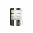 Philips Philips myGarden Calgary vegglampe utendørs IP44 E27 m/sensor - Rustfritt stål