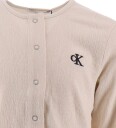 Calvin Klein Cardigan   Light Crinkle   Whitecap Grå   Calvin Klein   14 år 164   Cardigan   Beige