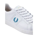Fred Perry Herre Sko Hvit 44 EU,