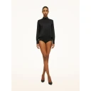 Wolford Dame Topper Svart S,