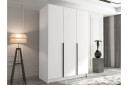 Herrljunga Garderobe 150 cm - Hvit/Svart