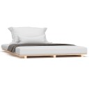 vidaXL Sengeramme 135x190 cm heltre furu
