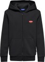 ONLY & SONS Osjceres Rlx Portland Zip Hoodie   BLACK   170 176