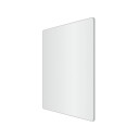 Loevschall Refine Square speil, 80x80 cm, børstet aluminium