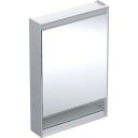 Geberit One speilskap 60x90 cm aluminium