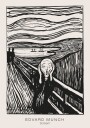 Edvard Munch Scream Plakat Plakat / 50x70cm