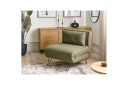 Bäddsoffa Beliani Vestfold Beige svart Green\|\|Black  