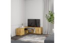 Pienk TV-benk 125 cm - Eik