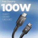 Spigen Essential USB C to USB C 100W Black ACA09460