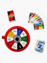 Mattel Uno Spin Kortspill med Snurrebrett for Barn og Familiekvelder