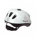 Polisport Crown Barnesykkelhjelm - XS (46-53 cm), justerbar passform, lav vekt - Hvit