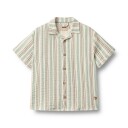 Wheat Skjorte & Shorts Sett Anker  Summer Stripe (110 / 5 år)