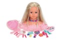Real UniQ Styling Head with hair accessories and cosmetic case 30561