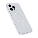 eSTUFF Berlin Magnetisk Hybriddeksel for iPhone 15 Pro - Gjennomsiktig med Fallbeskyttelse