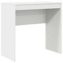  Skrivebord Hvit MDF 80 x 40 x 76 cm Enkelt Skrivebord