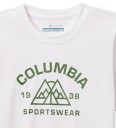 Columbia T skjorte   Mount Ekko   White   Columbia   6 7 år 116 122   T skjorte Grønn Hvit   116 112