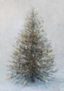Christmas Tree  In Snow Plakat Plakat / 21x30cm