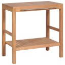  Servantskap for bad heltre teak 74x45x75 cm