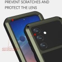 Samsung Galaxy S24 Love Mei Powerful Hybrid-deksel Gul