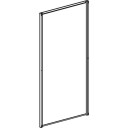 Contura Shower Next sidepanel for dusjkabinett, føringsglass, 80 cm white 80x190 cm