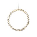 Konstsmide Gullfarget krans - 45 cm 1714869-01-0 1714895-01-0