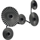 Osram Decor Plissee vegglampe grå