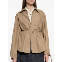 Moncler Dame Jakker Brun S,