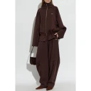 Rotate Birger Christensen Dame Gensere & Hettegensere Brun L,