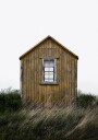 Beach hut Poster Plakat / 30x40cm